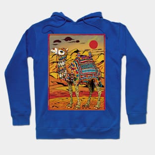 Decorated rajasthani camel Hoodie